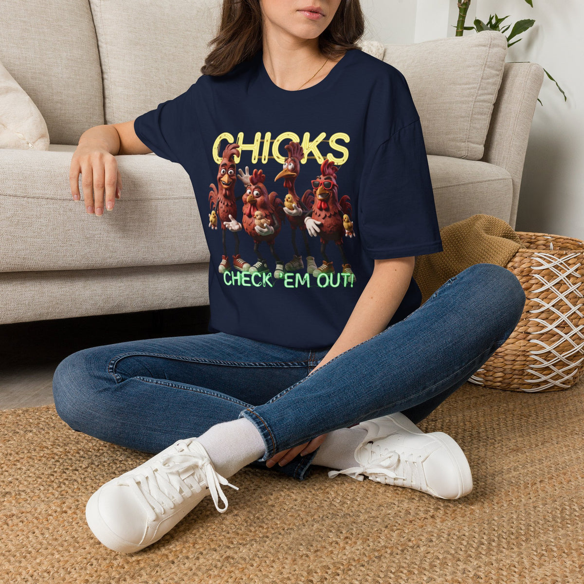 Chicks Check Em Out NB T-Shirt