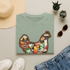 Hen Silhouette Cocktails V T-Shirt