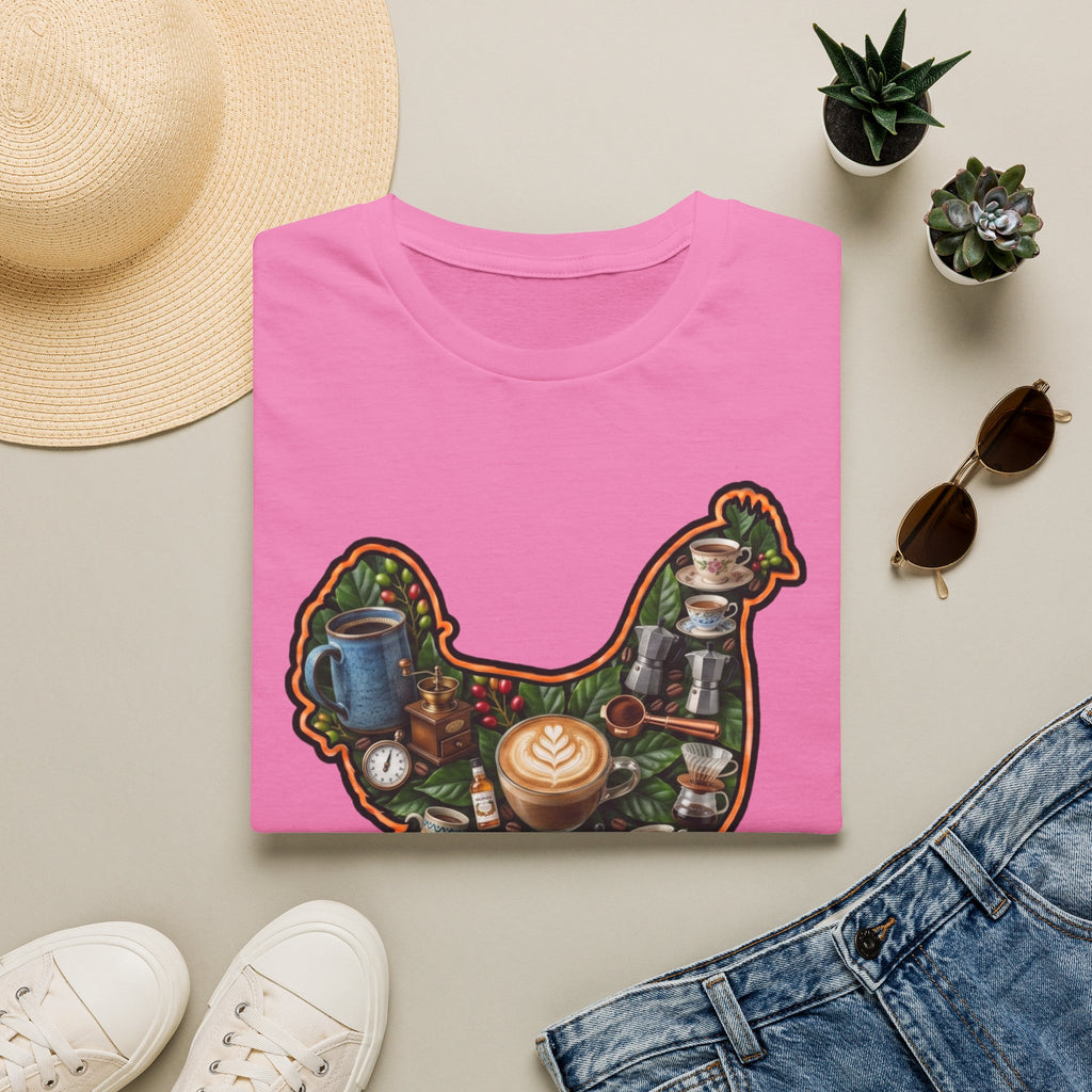 Hen Silhouette Coffee T-Shirt