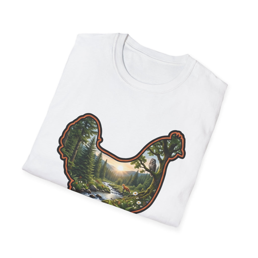 Hen Silhouette Nature T-Shirt