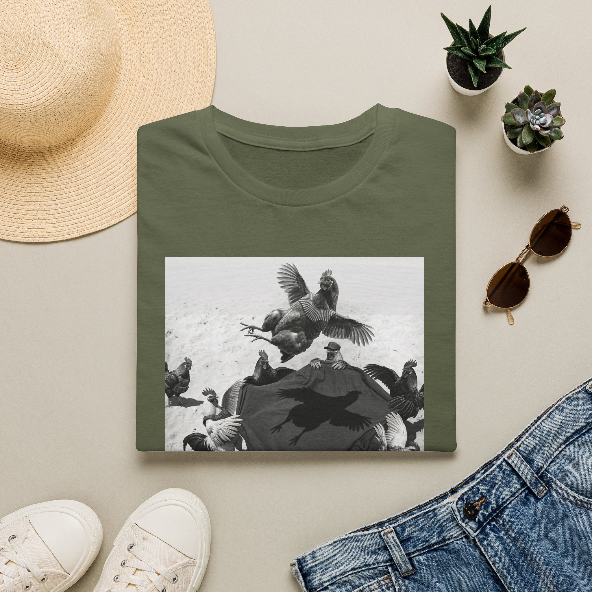Hen Beach Blanket TossT-Shirt