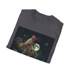 3 Rooster Moon T-Shirt
