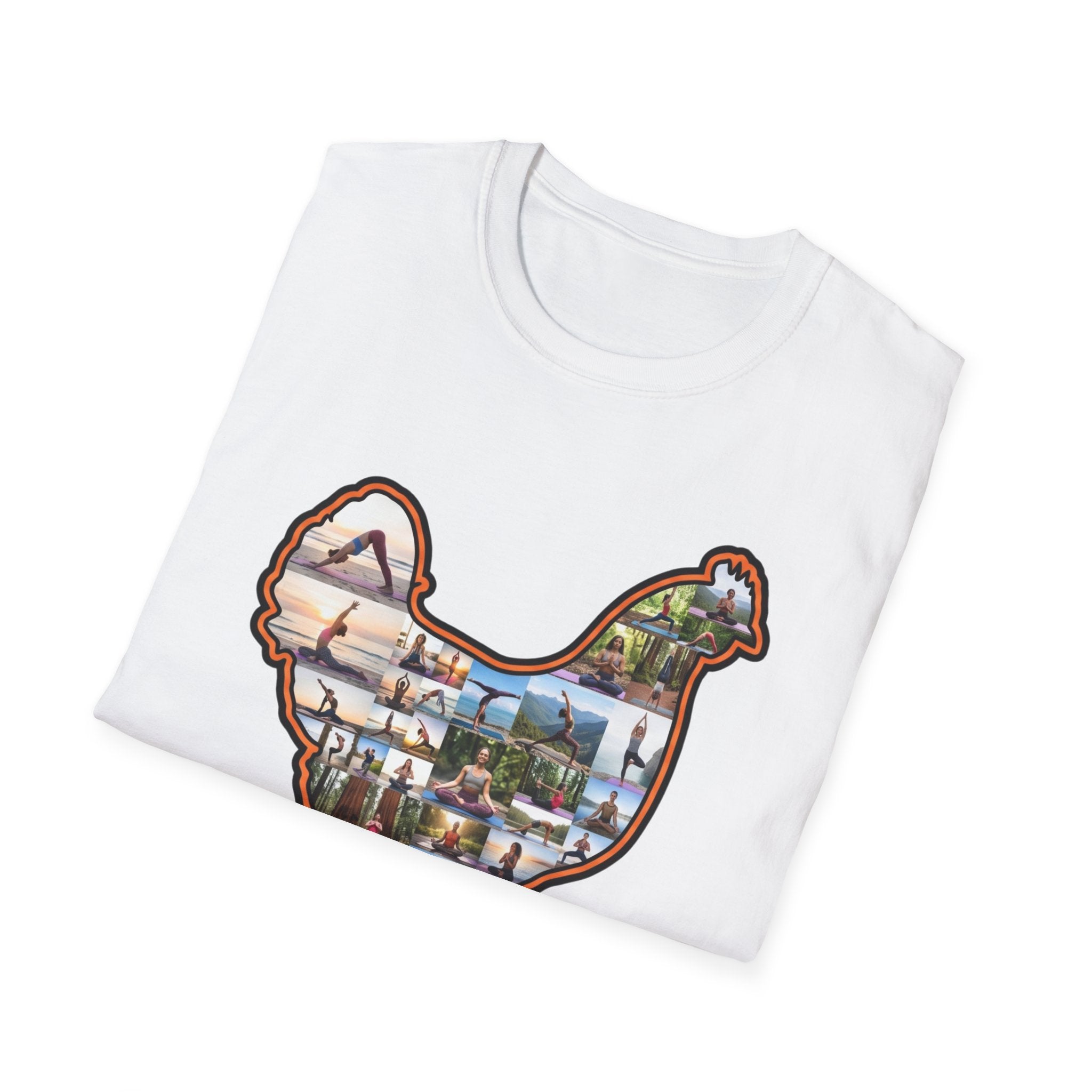Hen Silhouette Yoga T-Shirt