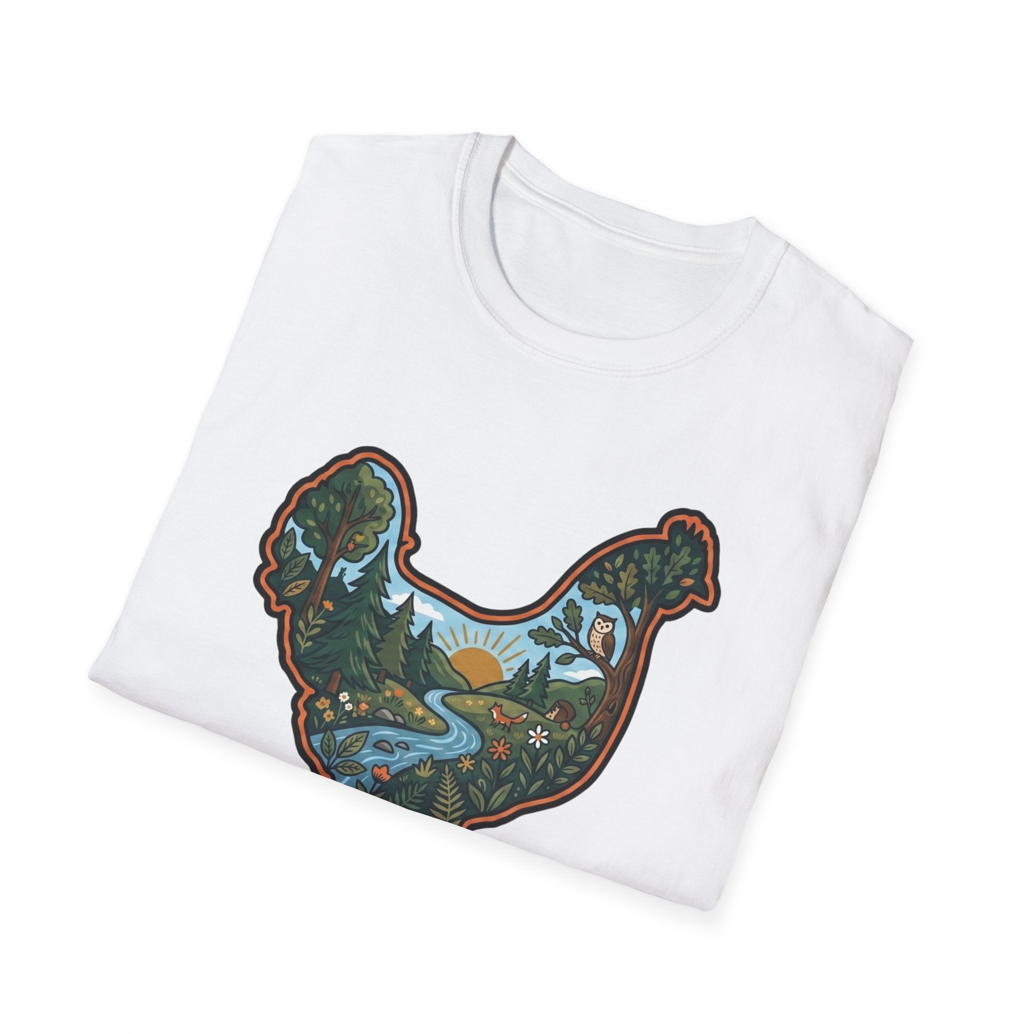 Hen Silhouette Nature V T-Shirt