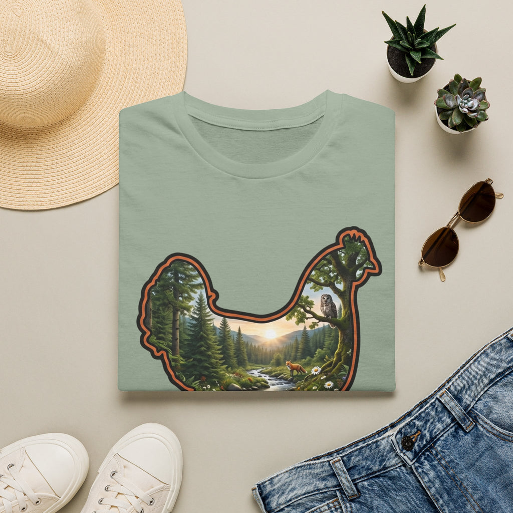 Hen Silhouette Nature T-Shirt