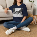 Old School Fowl Roller Skates T-Shirt
