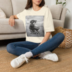 Day at the Beach B&W T-Shirt
