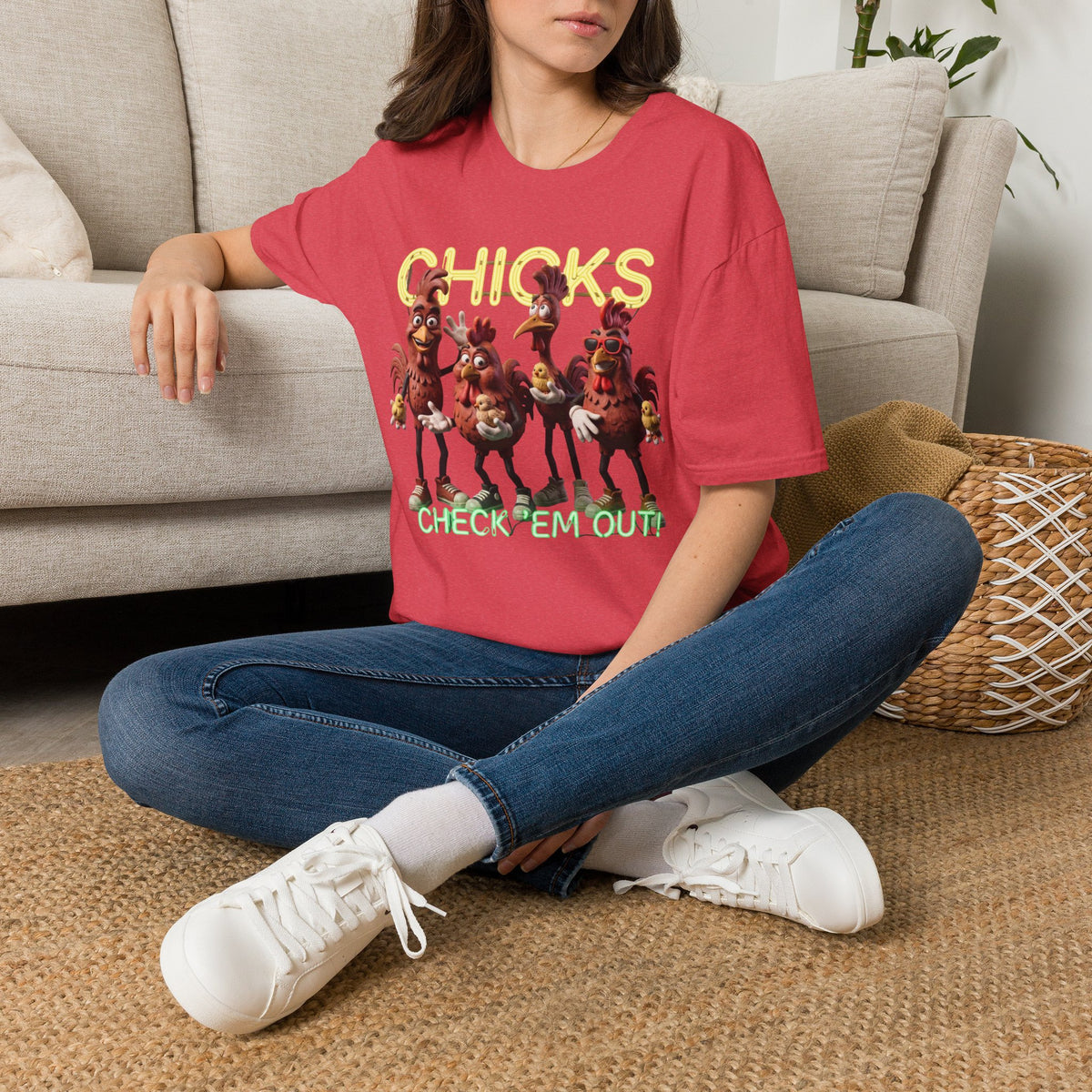 Chicks Check Em Out NB T-Shirt