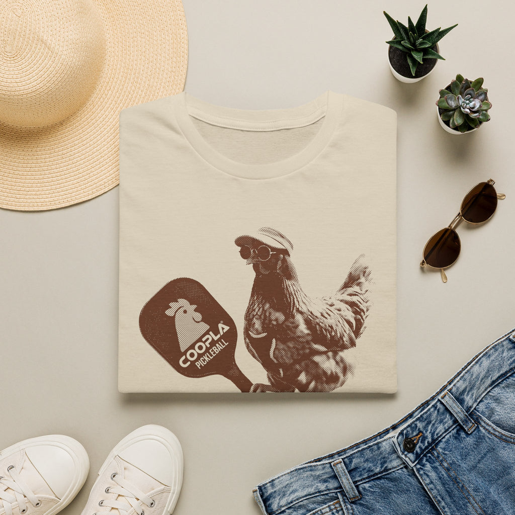 Henny Coopla Pickleball Brown T-Shirt