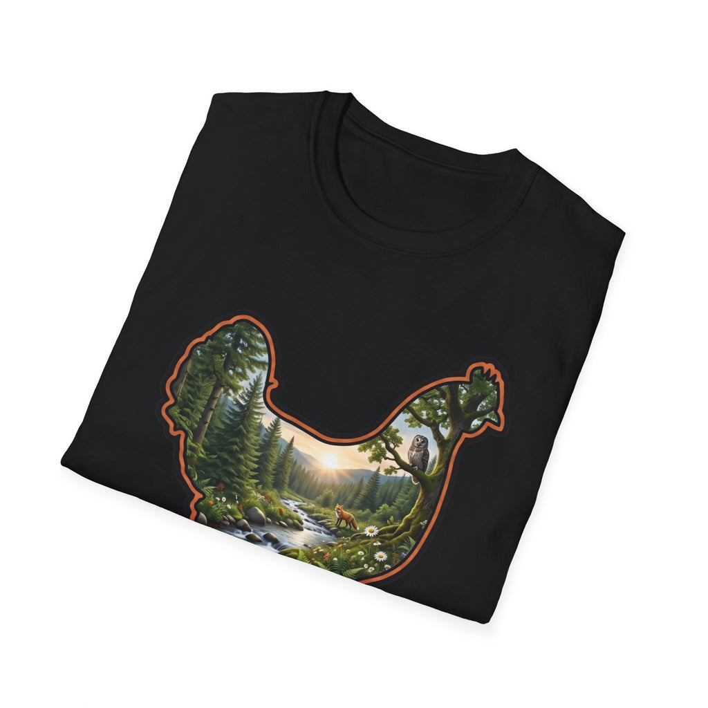 Hen Silhouette Nature T-Shirt